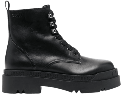 LIU JO Love 29 Leather Ankle Boots - Farfetch