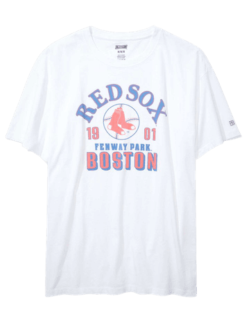 Tailgate Women's Boston Red Sox Oversized Graphic T-Shirt