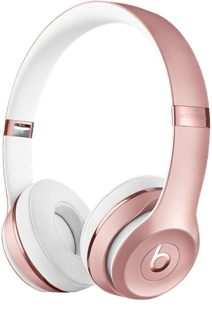 Beats Solo3 Wireless On-Ear Headphones – Rose Gold - Apple (UK)