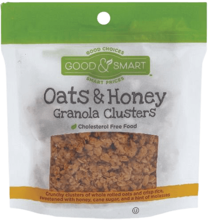 Good & Smart Oats and Honey Granola Clusters