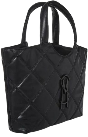 BFUSE Black/Black Quilted Tote Bag | Women's Tote Bags – Steve Madden