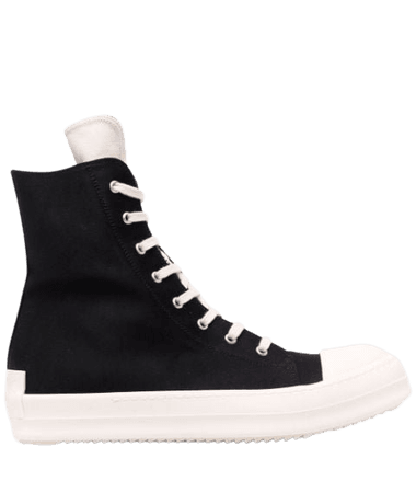 Rick Owens high-top Canvas Sneakers - Farfetch