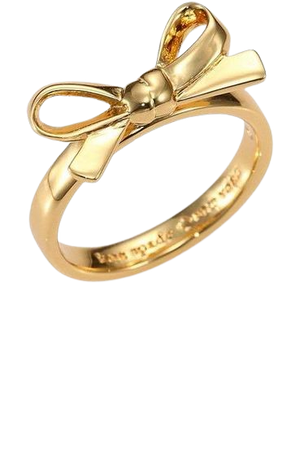 Gold Ribbon Ring