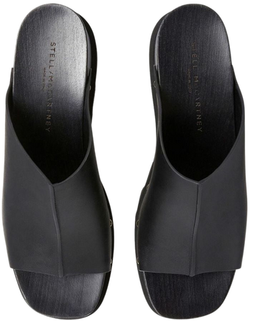 Stella McCartney Elyse 80mm Studded Wedge Sandals - Farfetch