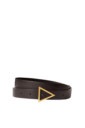Brown Leather belt | Bottega Veneta | NET-A-PORTER