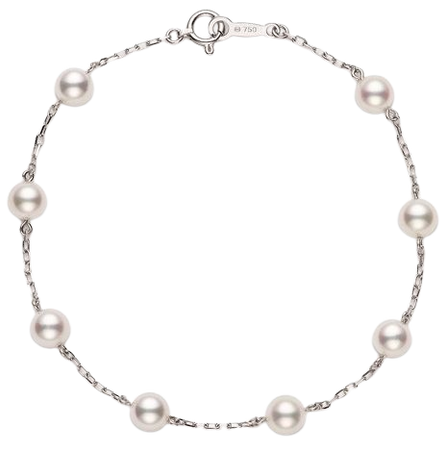 Pearl Bracelet, Station Bracelet - Mikimoto