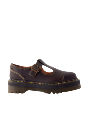 Dr. Martens Bethan Arc Crazy Horse Leather Platform Mary Jane Shoes | Urban Outfitters