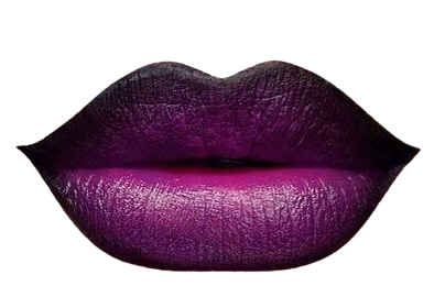 Black and purple lip combo