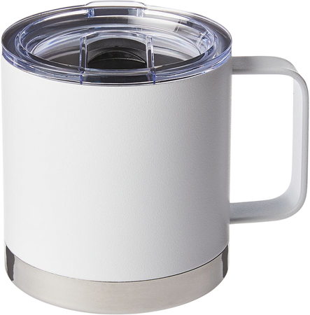 President's Choice Stainless Steel Travel Mug - White - 1 ea | Real Canadian Superstore