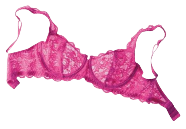 hot pink bra