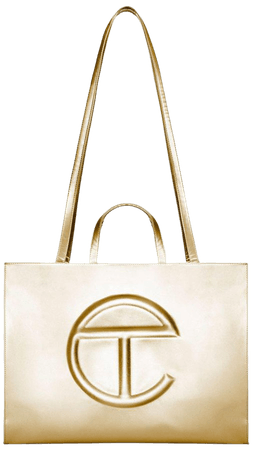 telfar gold shopping bag - Google Search