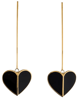 Kate Spade New York Heritage Spade Linear Earrings - Gold-Plated Drop, Earrings - WKA236278 | The RealReal