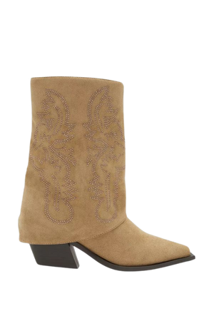 Azalea Wang Portabella Foldover Cowboy Boot | Urban Outfitters