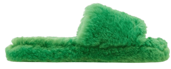 large_bottega-veneta-green-slipper-leather-teddy-shearling.jpg (800×1282)