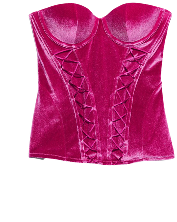Velvet Vixen Corset in Pink & Purple | SAVAGE X FENTY