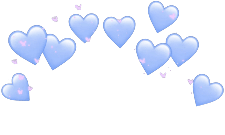 Sky Blue and Pink Hearts Filler