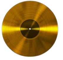 gold vinyl