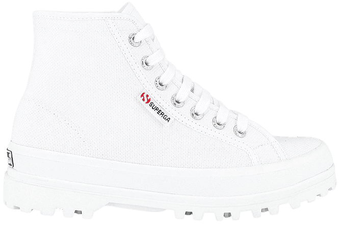 Superga 2341 Alpina Cotu Sneaker in White | REVOLVE
