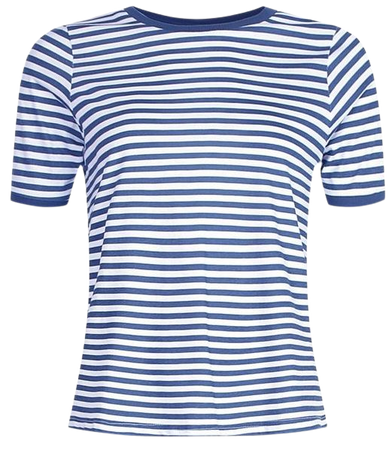 Stripe Ringer t shirt | boohoo