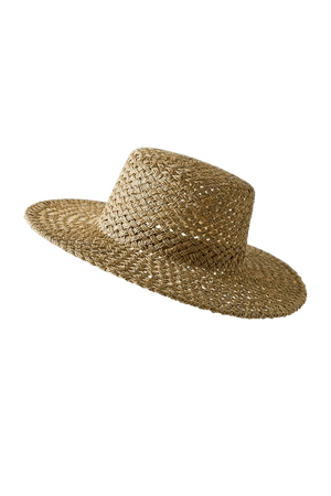 Gigi Pip Seabreeze Straw Boater Hat | Urban Outfitters