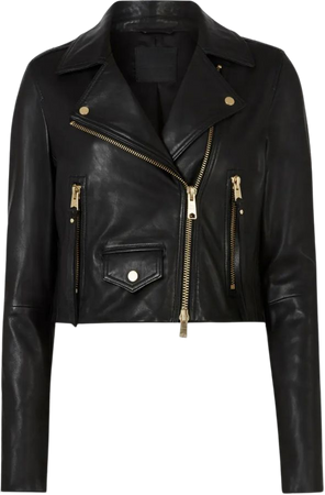 all saints leather biker jacket