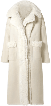 Oscar de la Renta | Oversized reversible shearling coat | NET-A-PORTER.COM