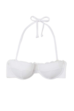 Balconette Bikini Top - White
