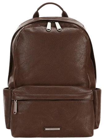 BRAHMIN Marcus Manchester Pebbled Leather Backpack
