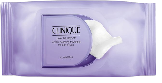 Take The Day Off Micellar Cleansing Towelettes for Face & Eyes Makeup Remover - Clinique | Ulta Beauty