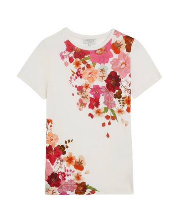 Printed Fitted Tee – Ted Baker, United States