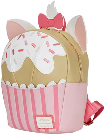 Amazon.com: Loungefly Disney Marie Sweets Cupcake Shape Womens Double Strap Shoulder Bag Purse: Clothing, Shoes & Jewelry