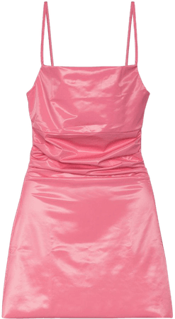 Maisie Wilen glossy-effect Mini Dress - Farfetch