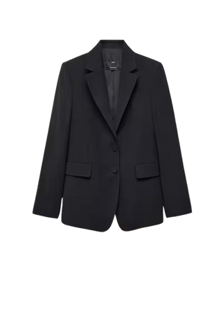 Straight-fit suit blazer - Women | Mango USA