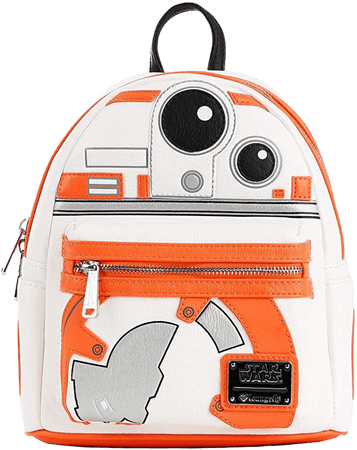 Loungefly BB8 Faux Leather Mini Backpack Standard: Toys & Games