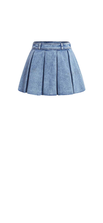 skirt blue