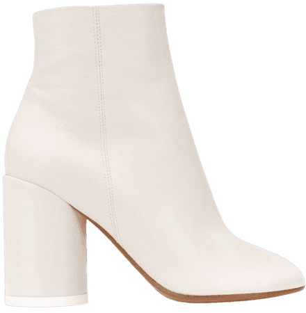 Mm6 Maison Margiela 6-Heel Ankle Boots S40WU0183P2809 White | Farfetch