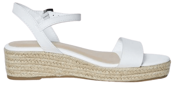 White 'Rhianna' Espadrille Sandals | Dorothy Perkins