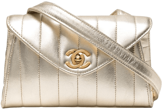 Chanel Pre-Owned 1995 Mademoiselle V-flap crossbody bag - FARFETCH