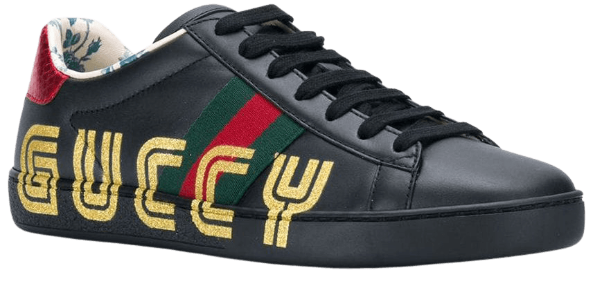 Gucci Guccy Logo Sneakers - Farfetch