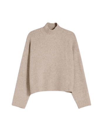 Soft-to-the-touch roll neck sweater - Sweaters and cardigans - Woman | Bershka