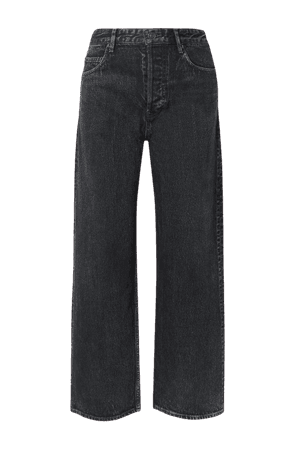 Black High-rise wide-leg jeans | Balenciaga | NET-A-PORTER