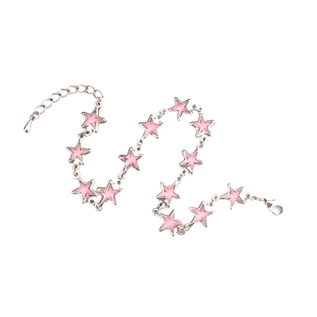 Vintage Jewelry | Pink Star Bracelet | Poshmark