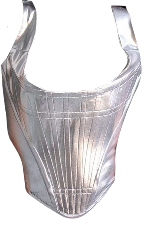 Vivienne westwood metallic corset