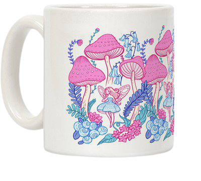 Pastel Fairy Garden Coffee Mug | LookHUMAN