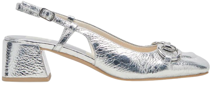 MELLI HEELS SILVER DISTRESSED LEATHER – Dolce Vita