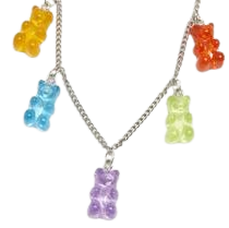 Gummy Bear Friends Necklace | Koi