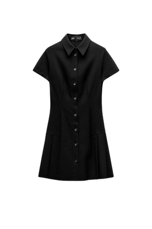 MINI SHIRT DRESS - Black | ZARA United States