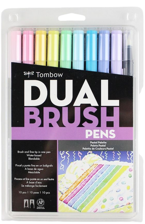 Buy the Tombow Dual Brush Pen Set, Pastel at Michaels