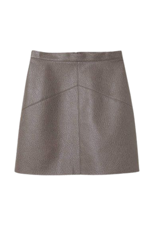Short Skirt - Beige