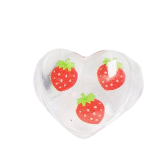 ASOS design ring heart shaped strawBerry ASOS